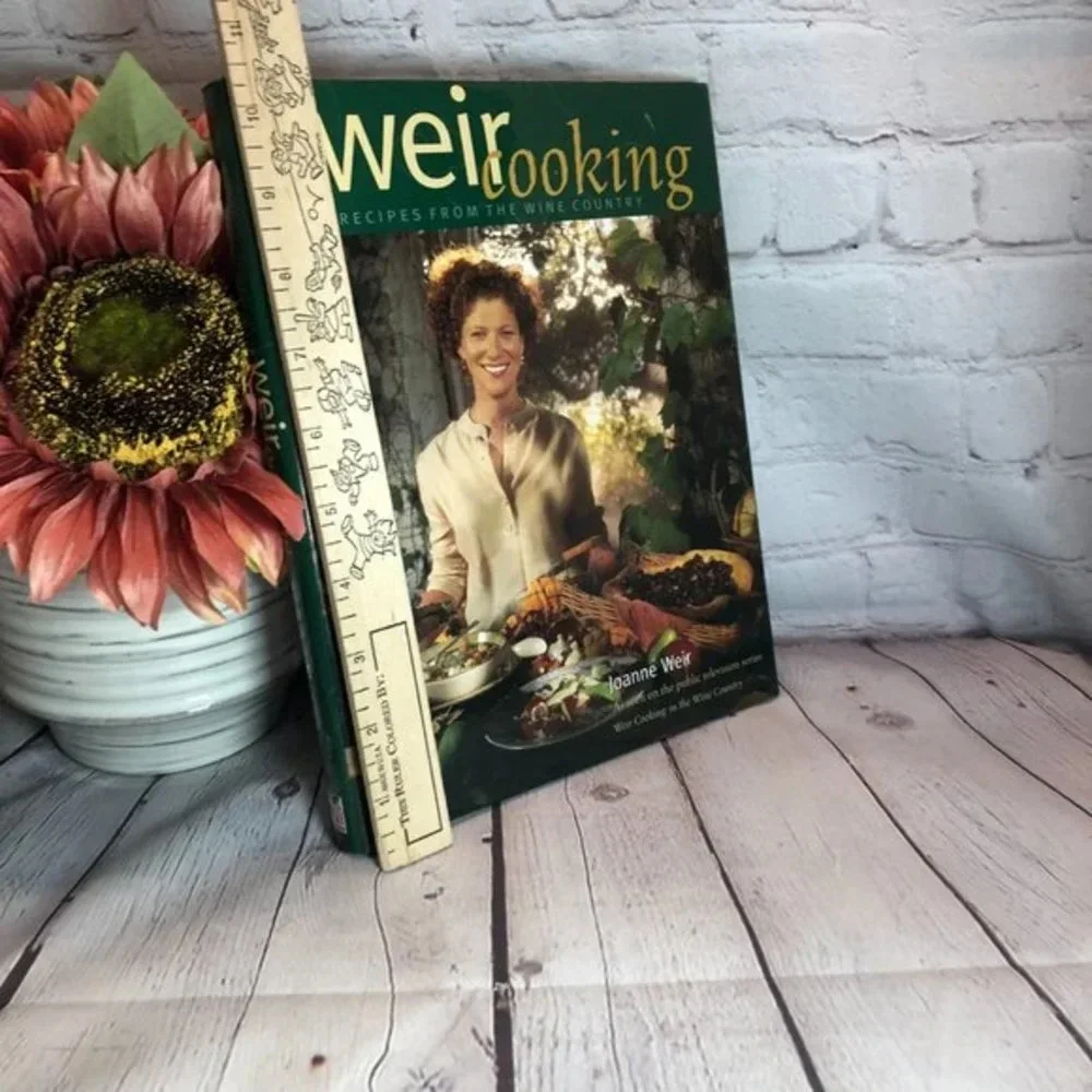 Vintage 1999 WEIR COOKING cookbook JOANNE WEIR